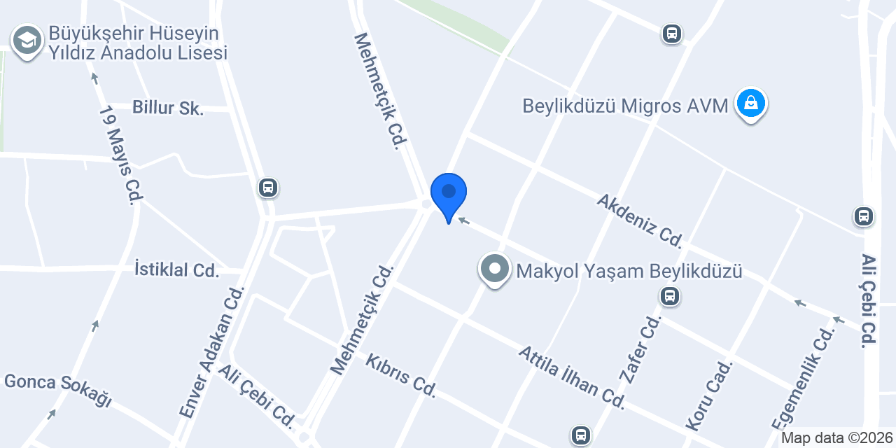 Çağan Market konumu