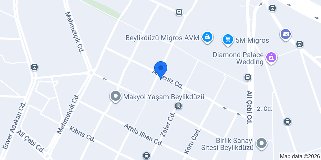Altın Ekmek Büfesi konumu