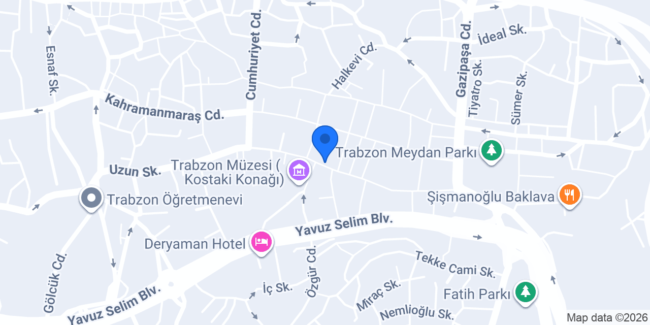 Şebnem Cafe konumu