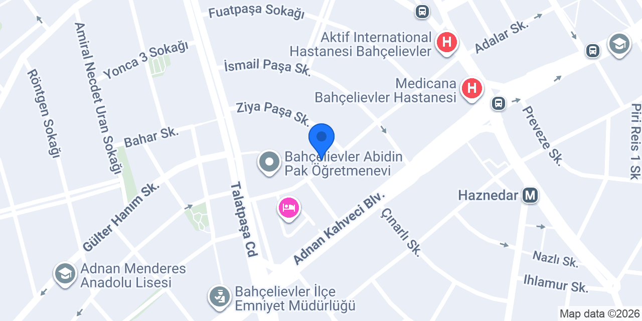 Evden içli köfte konumu