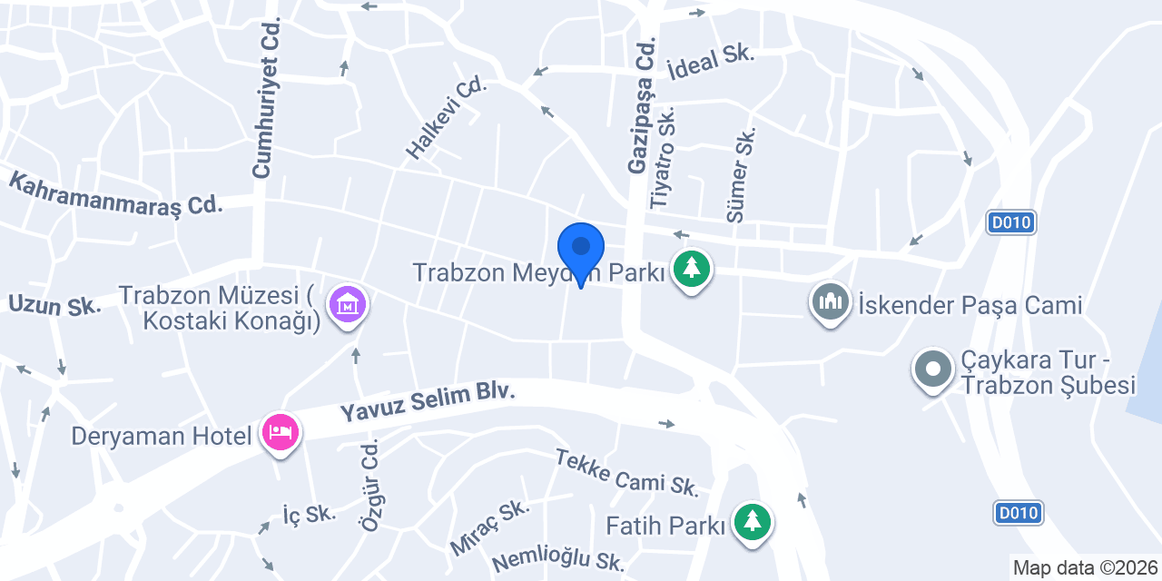 Trabzon Börekçisi Meydan konumu