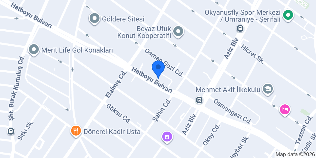 UİM İnanç Mengü Şerifali konumu