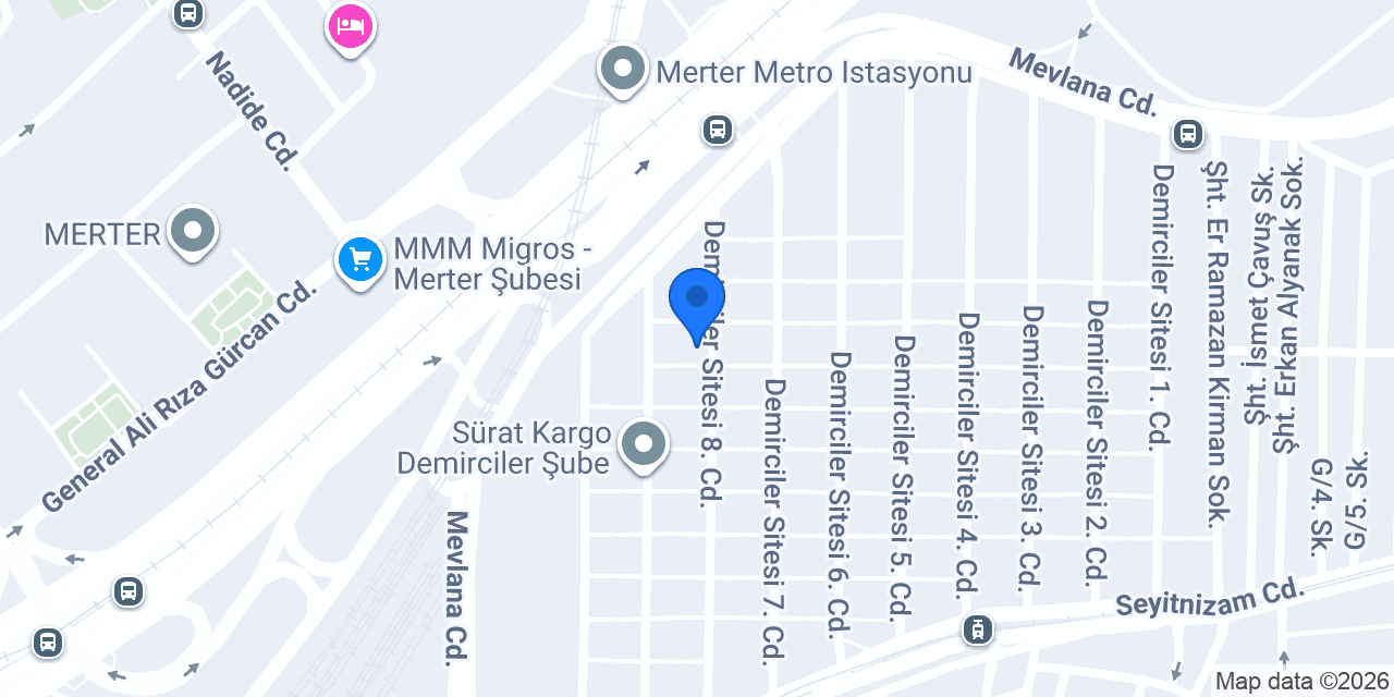 ADELCON Yapı Müh. San. Tic. Ltd. Şti. konumu