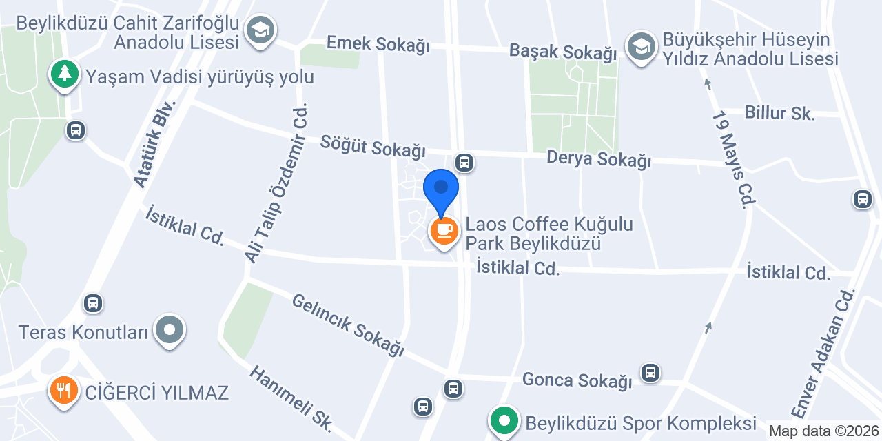 Tiesto Coffee konumu