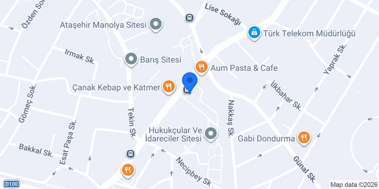 Florina Çiçekçilik konumu