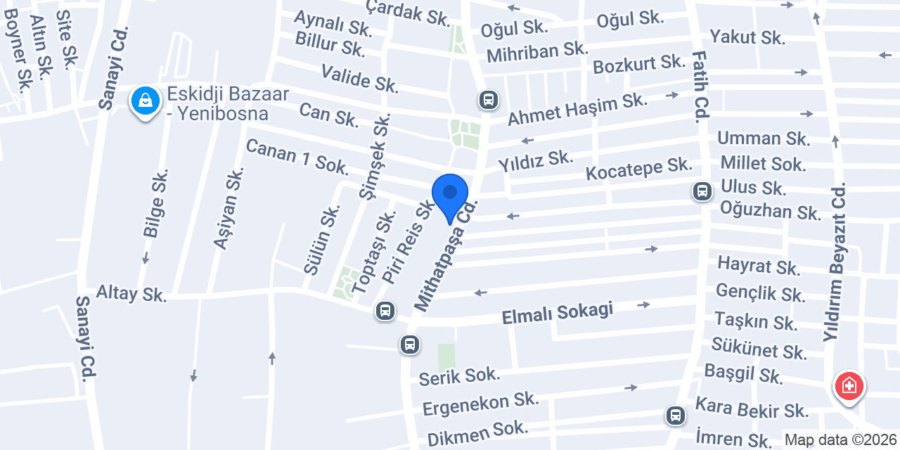 Ozan Otomotiv konumu