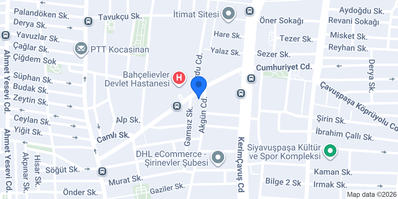 Aygün Eczanesi konumu