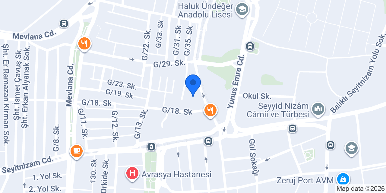 Domino's Pizza Tercüman konumu