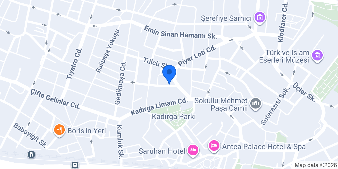 Fors Hotel Sultanahmet konumu