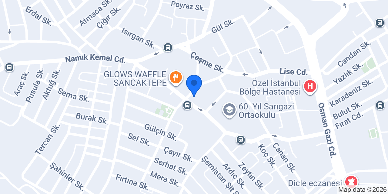 Bilge Eczanesi konumu