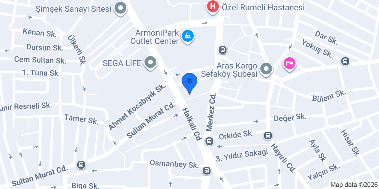 Bakırköy 7 Noterliği konumu