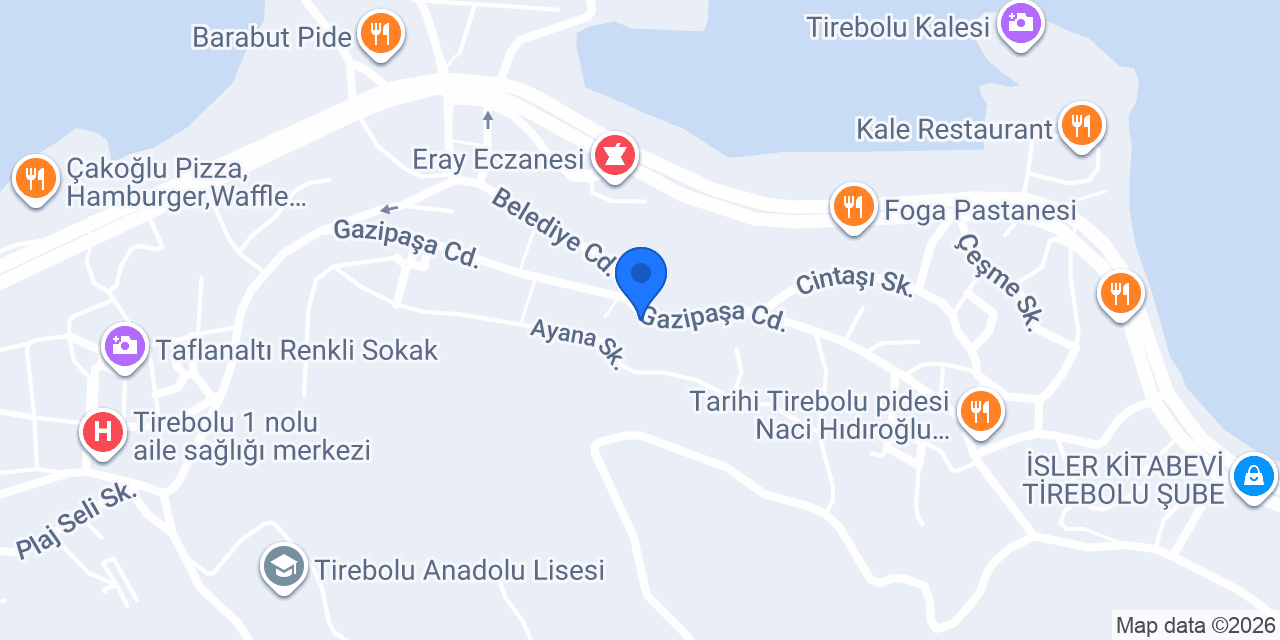 Kuaför Semra konumu