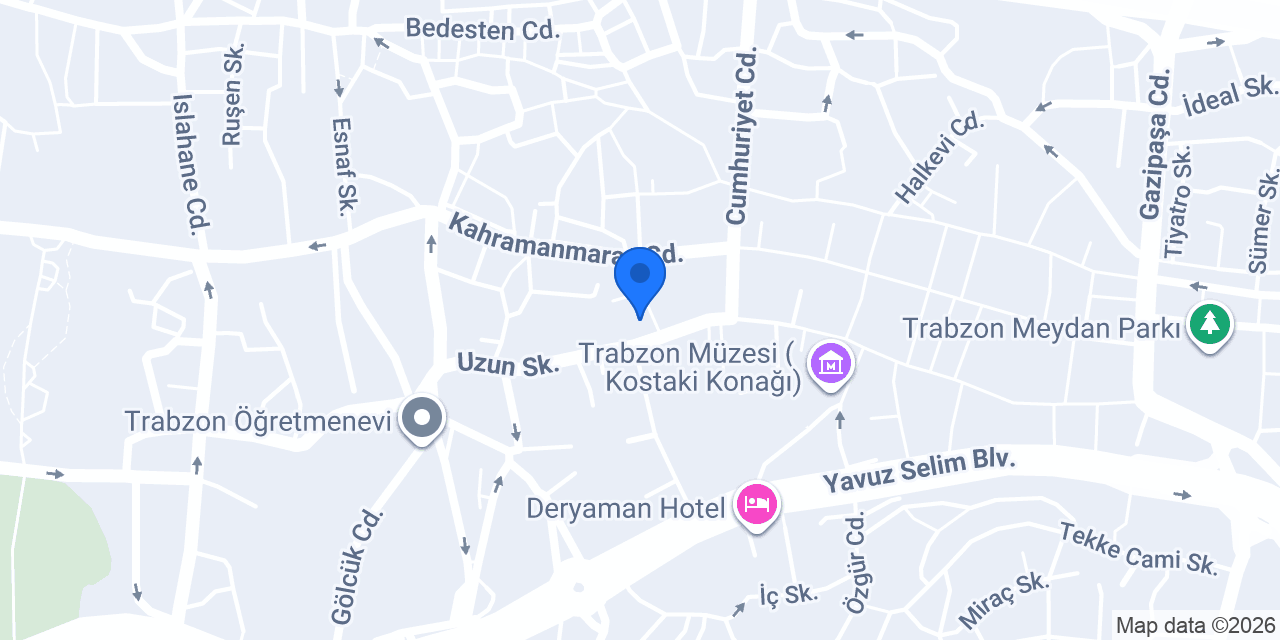 YAZICI HUKUK BÜROSU konumu