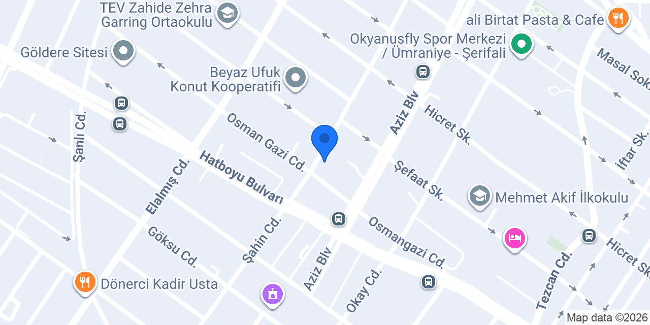 Kozza Home konumu