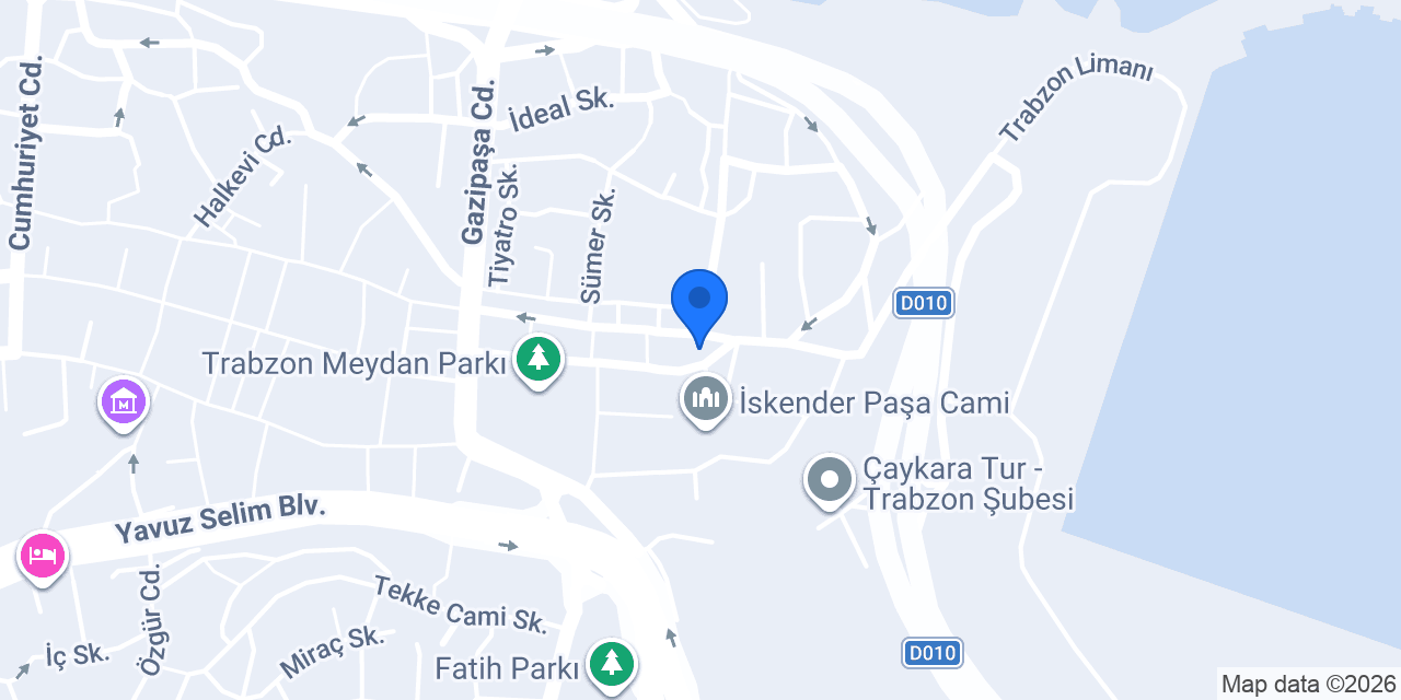 Helvacı Necmi Trabzon konumu
