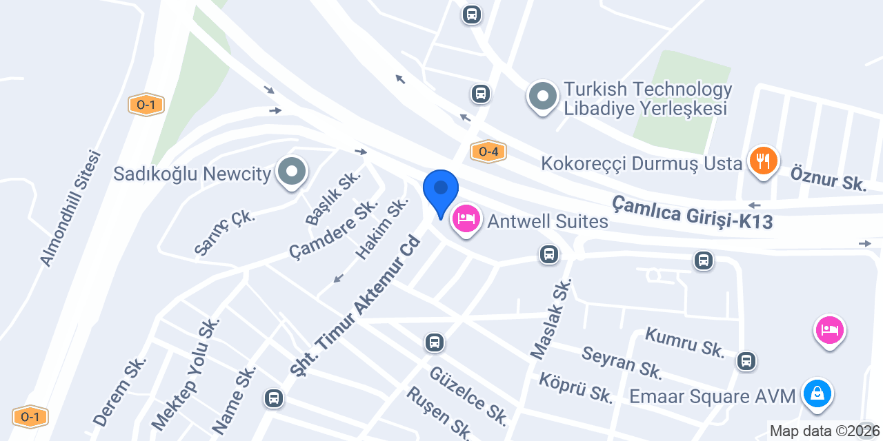 Talya Spa Üsküdar konumu