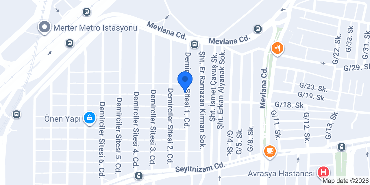 Erem Mühendislik Isı San.Tic. Ltd. Şti. konumu