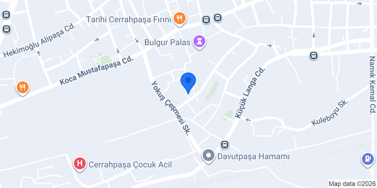 Fatih Aksaray Aile Sağlığı Merkezi konumu