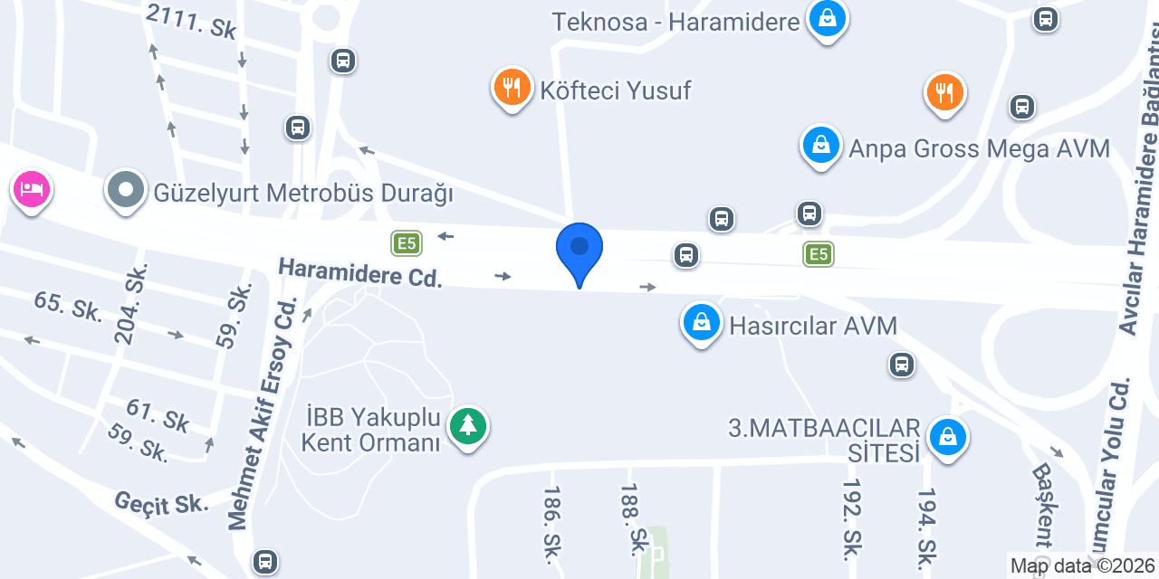 Emre Çetinkaya Hair Studio konumu