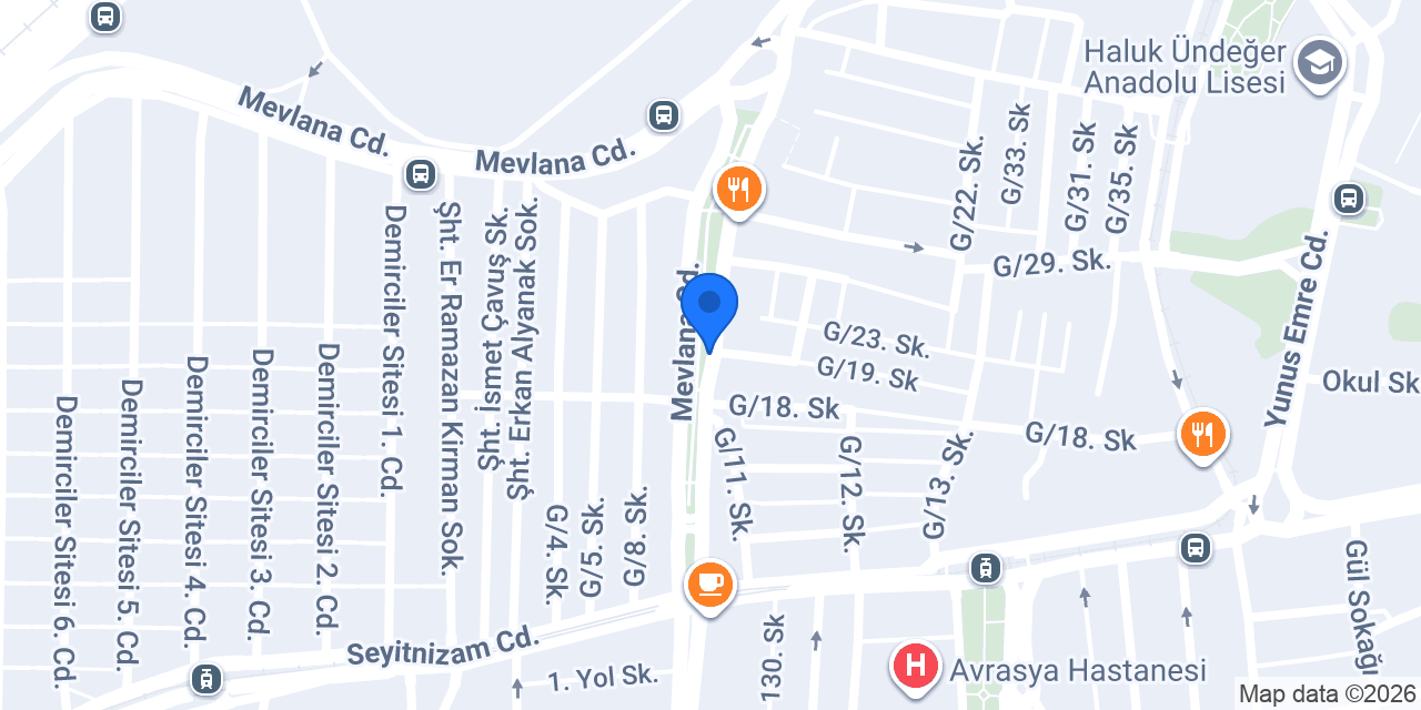 cekici yolla konumu