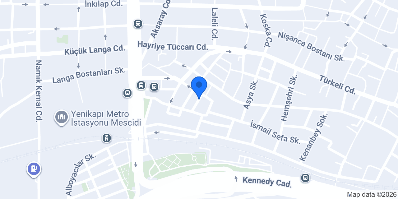 Mesil Otopark konumu
