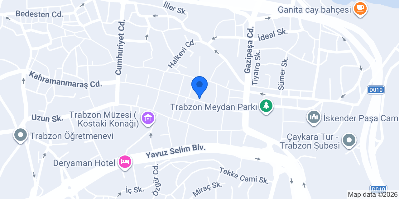 Renkli Palet Studio konumu