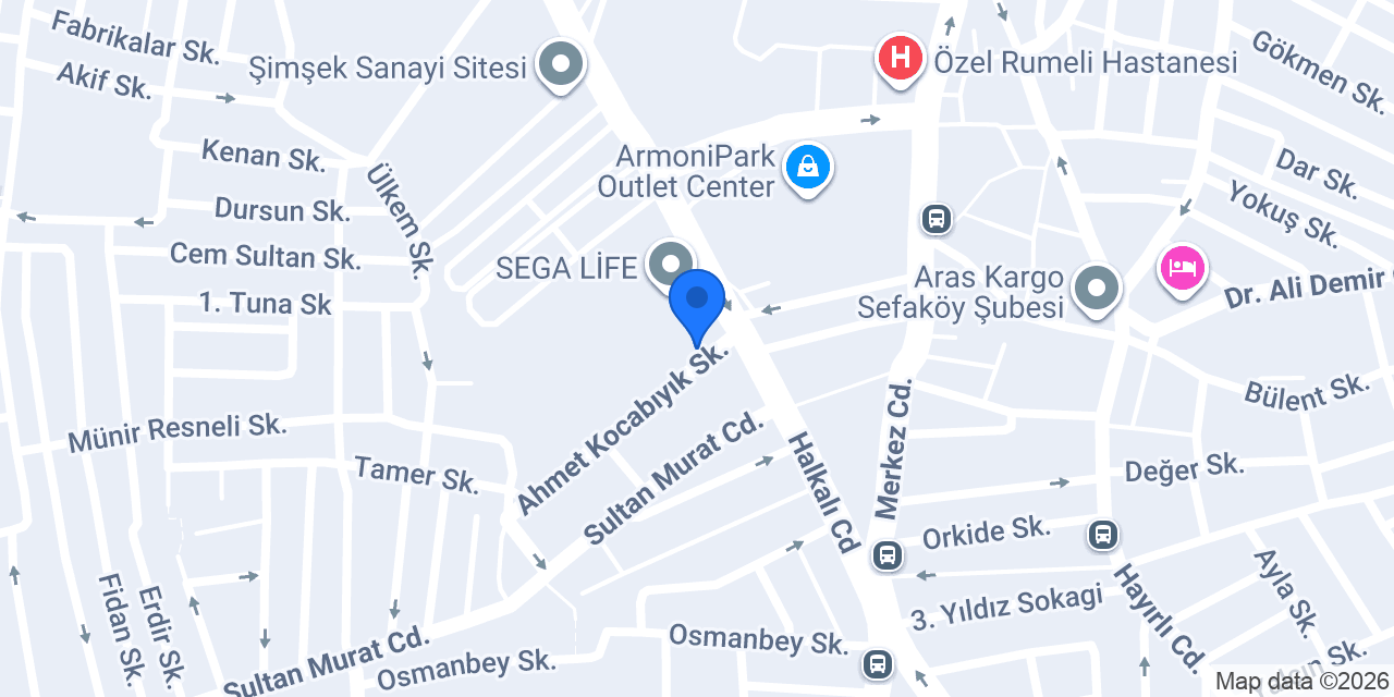 Dil Time Sefaköy konumu