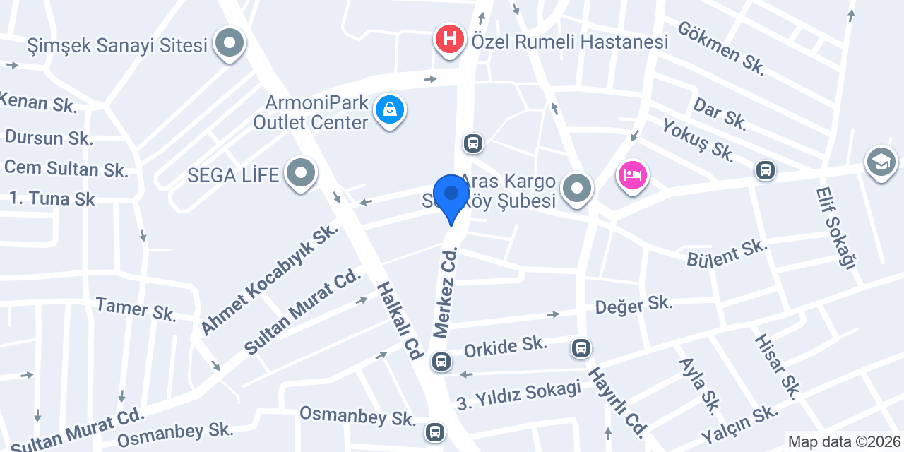 Armada Home Sefaköy konumu