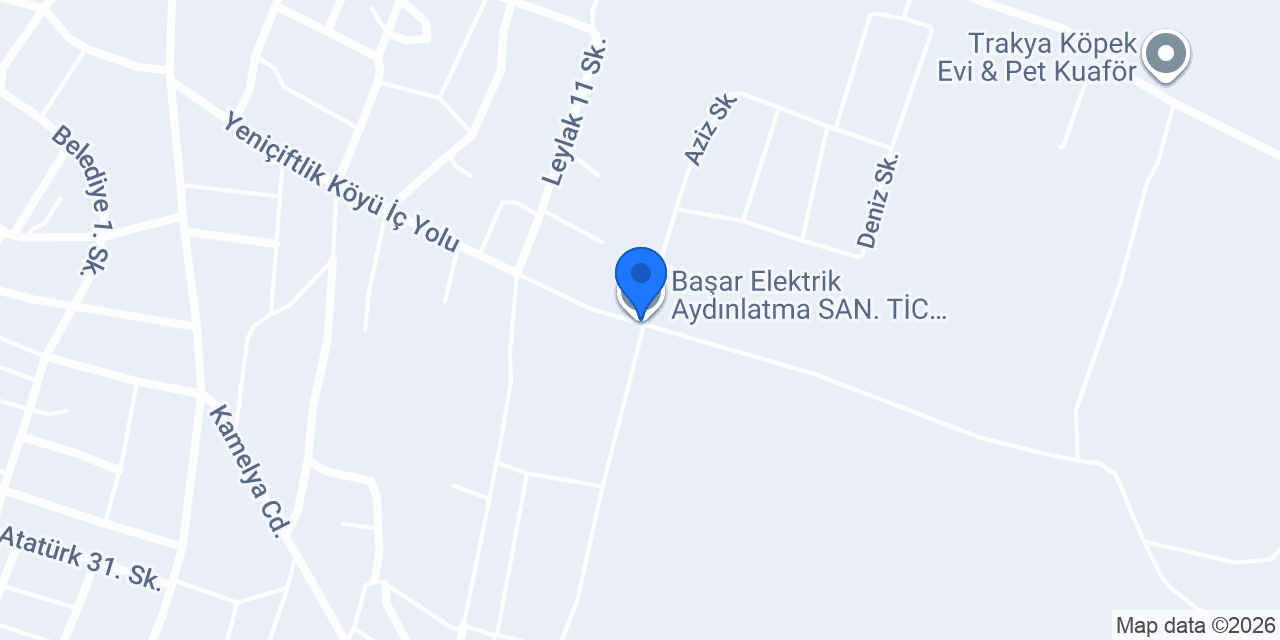 Başar Aydınlatma Elektrik SAN.TİC.LTD.ŞTİ konumu