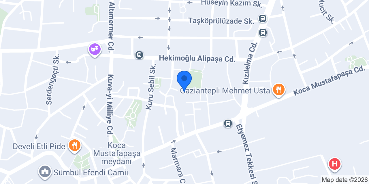Şehzade Cafe Restaurant konumu