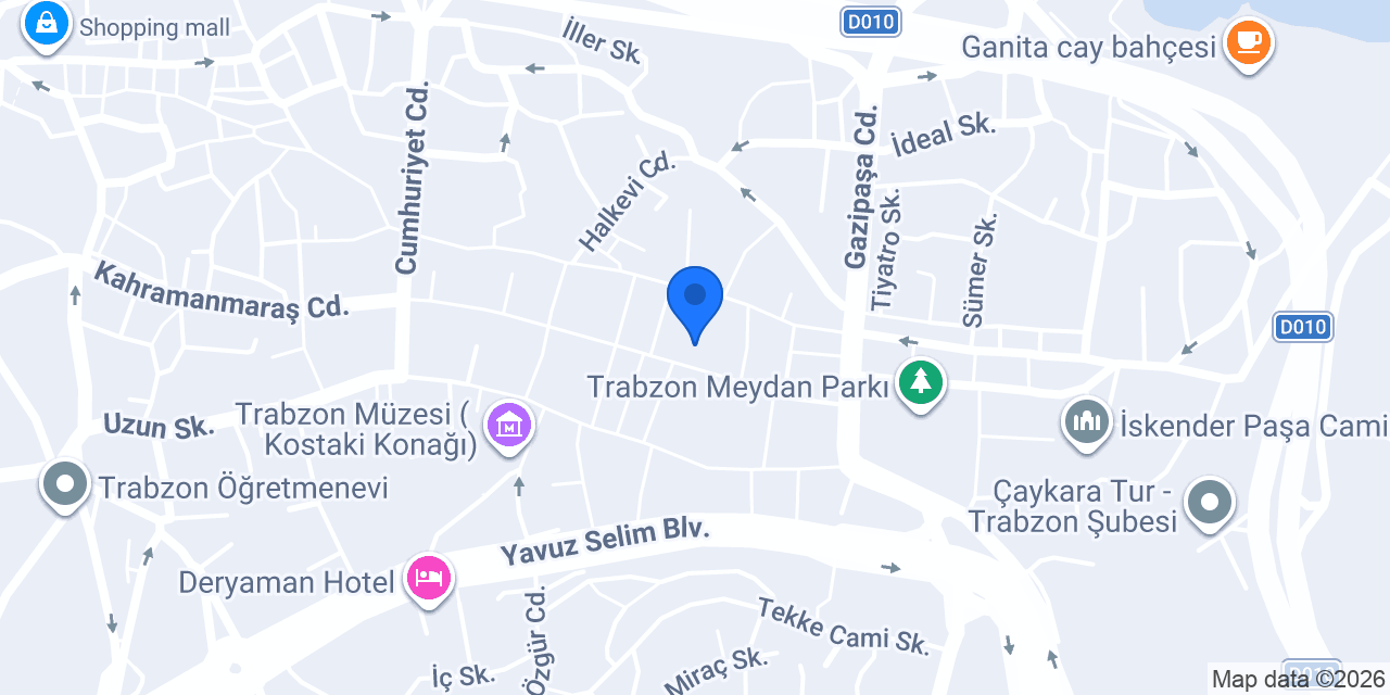Merve EFENDİOĞLU konumu