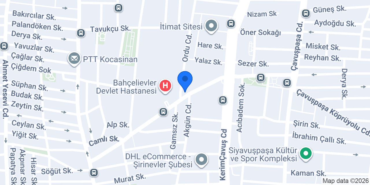 Çiçek Durağı konumu