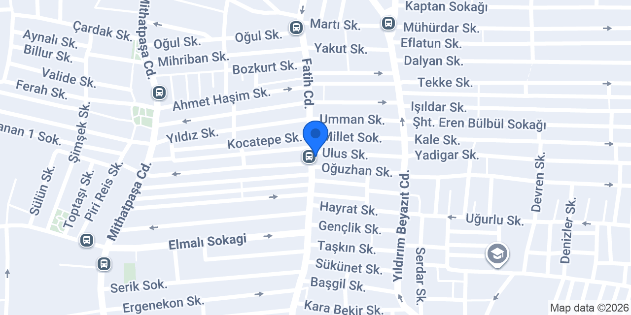 Damak Dürüm konumu