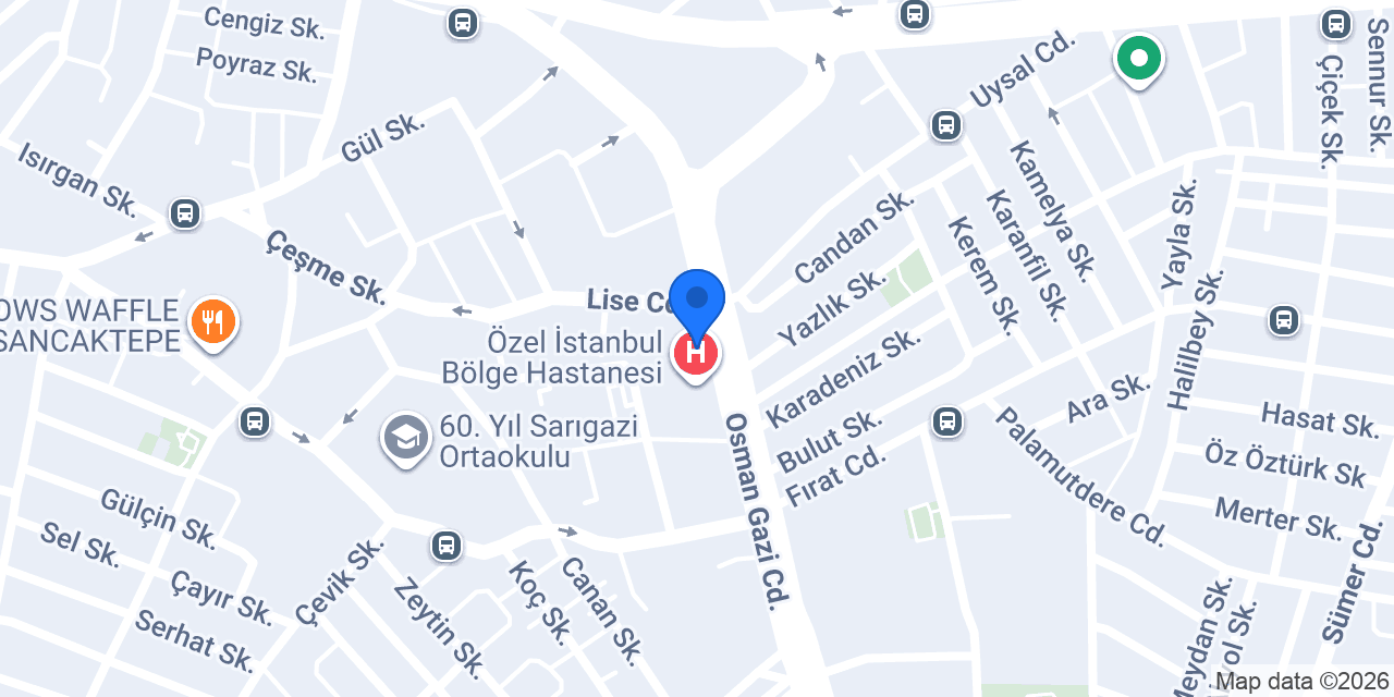 Şehir Eczanesi konumu