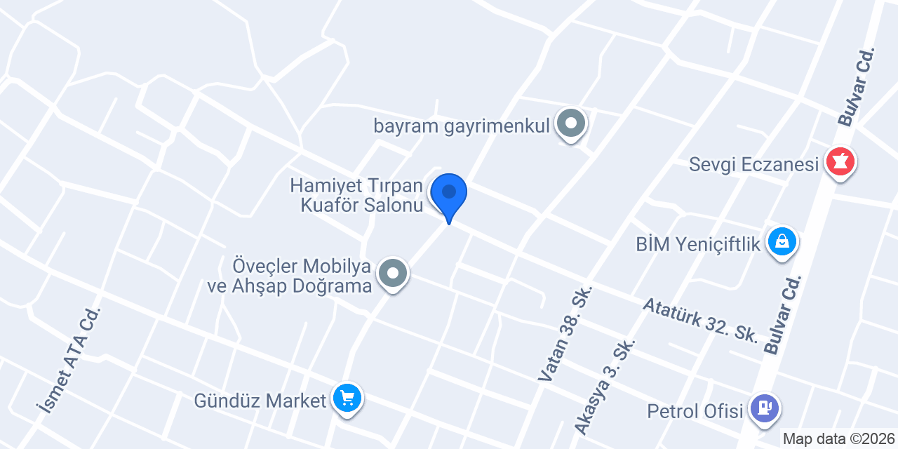 TRİARK MİMARLIK İNŞAAT&EMLAK konumu