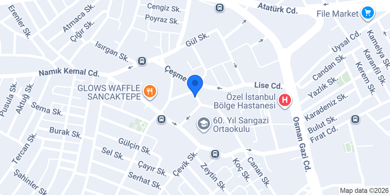 DİŞ HEKİMİ BURCU KOÇ ÇİÇEK konumu