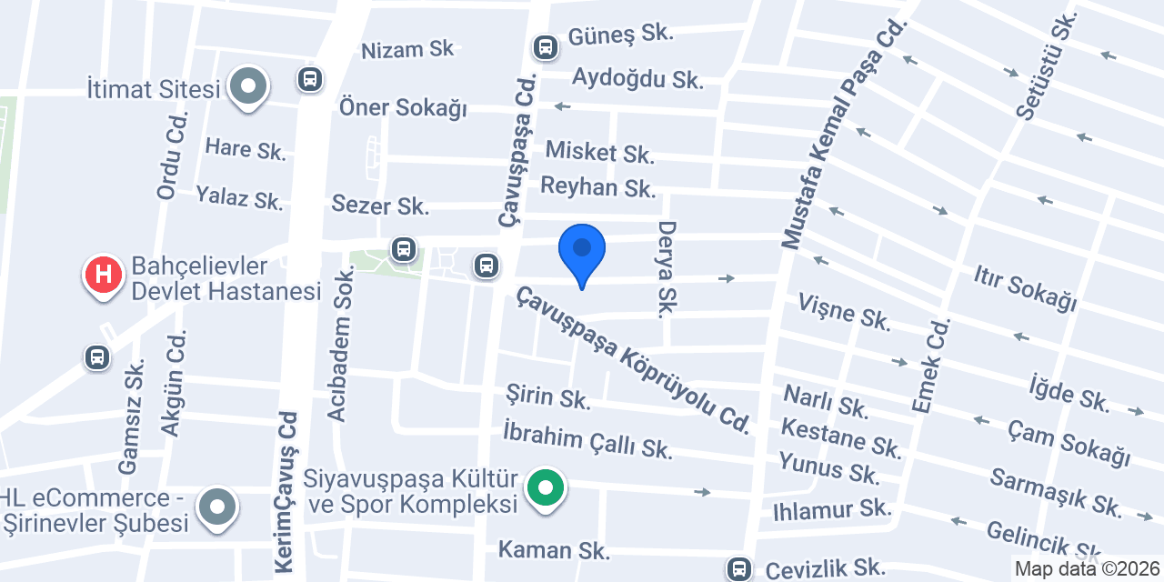 Moda & Tasarım terzi Ali Tığlı konumu