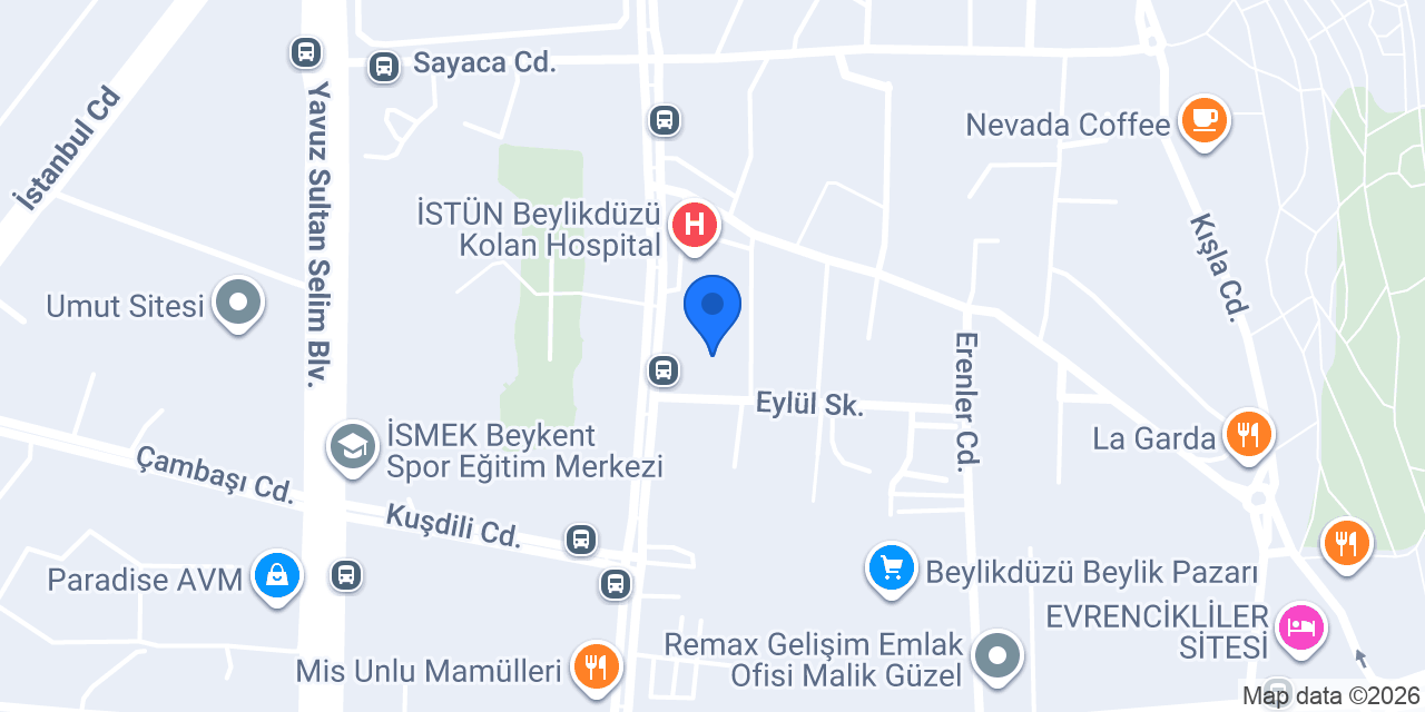 İdris Günaydın Sürücü Kursu konumu