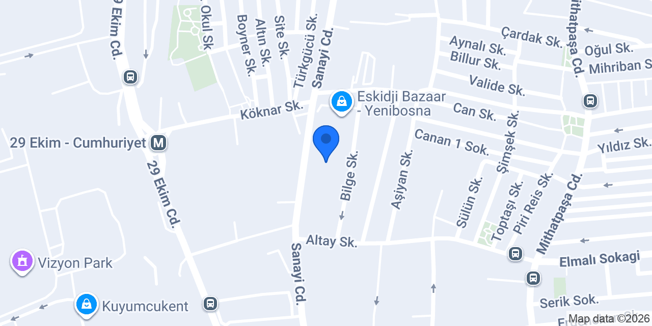 Asila Mobilya konumu