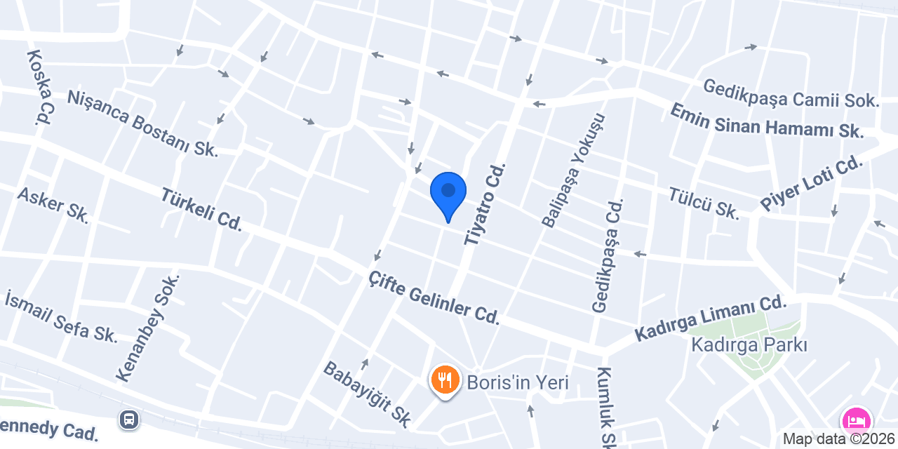 Özbekler Hotel konumu