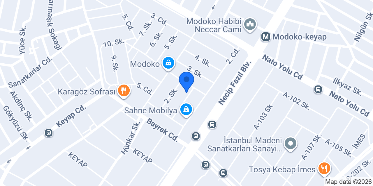 Rainmo Mobilya konumu