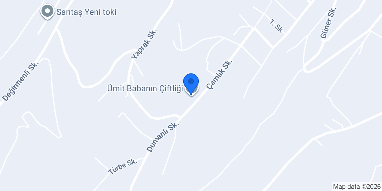 Ümit Babanın Çiftliği konumu