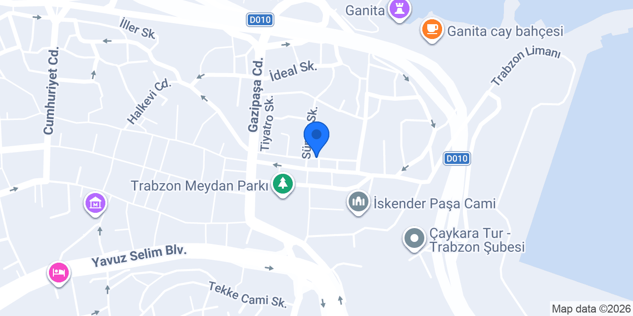 Grand Vuslat Hotel konumu