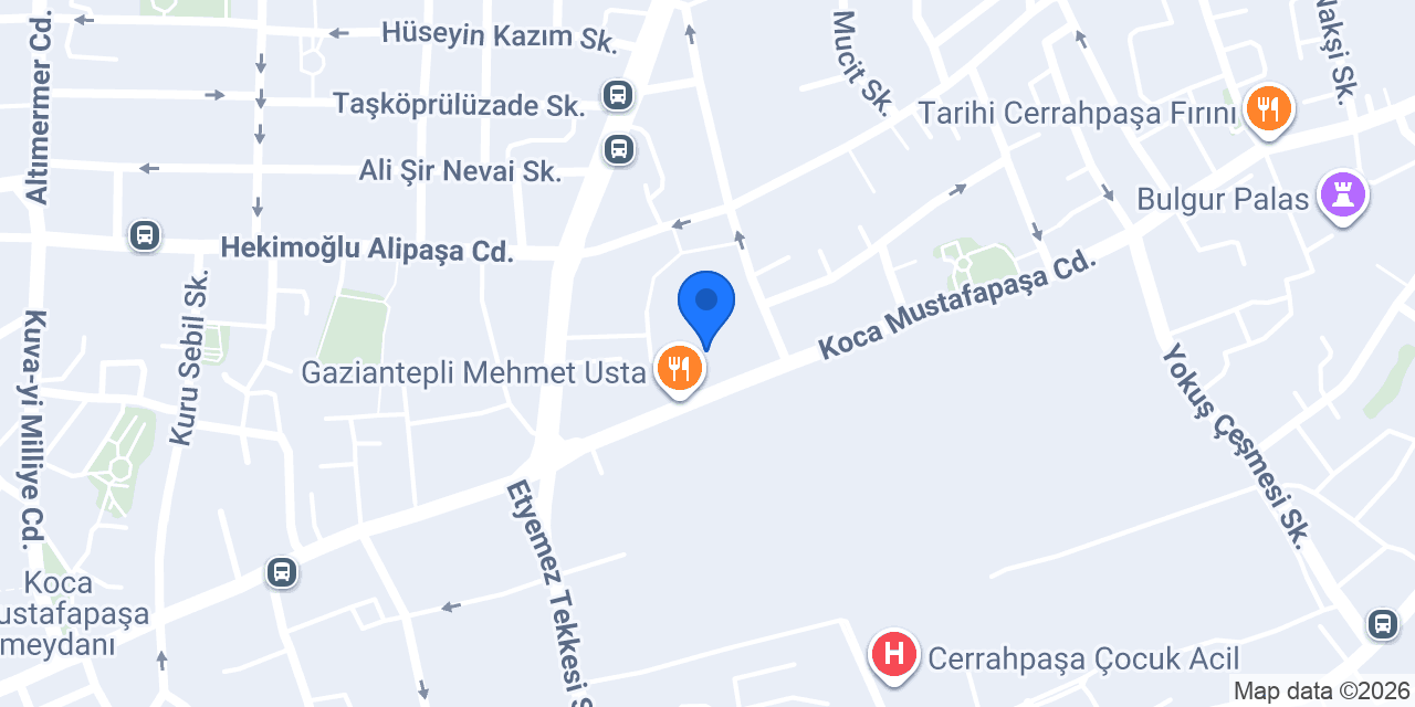 Davutpaşa Anadolu Lisesi konumu