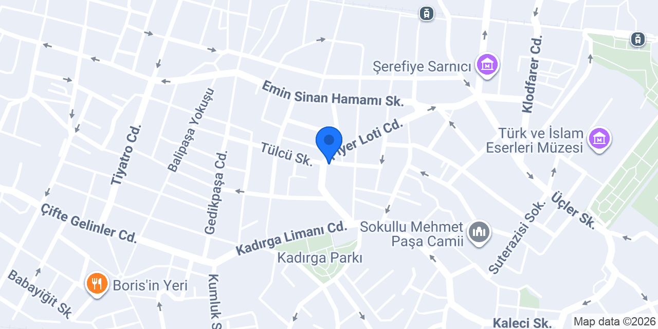 ŞEHZADE HAMAM konumu