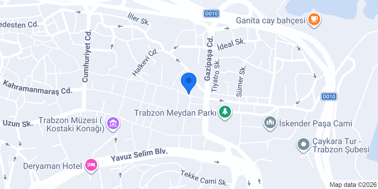 Gül Kuyumculuk konumu