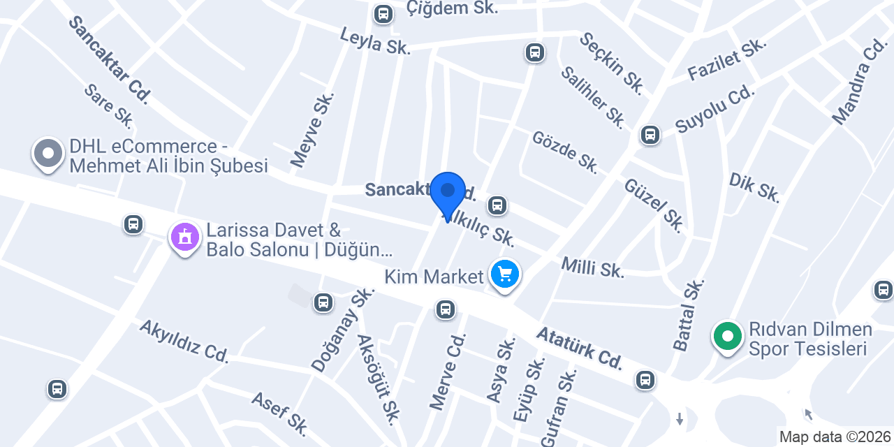 Güral Mobilya konumu