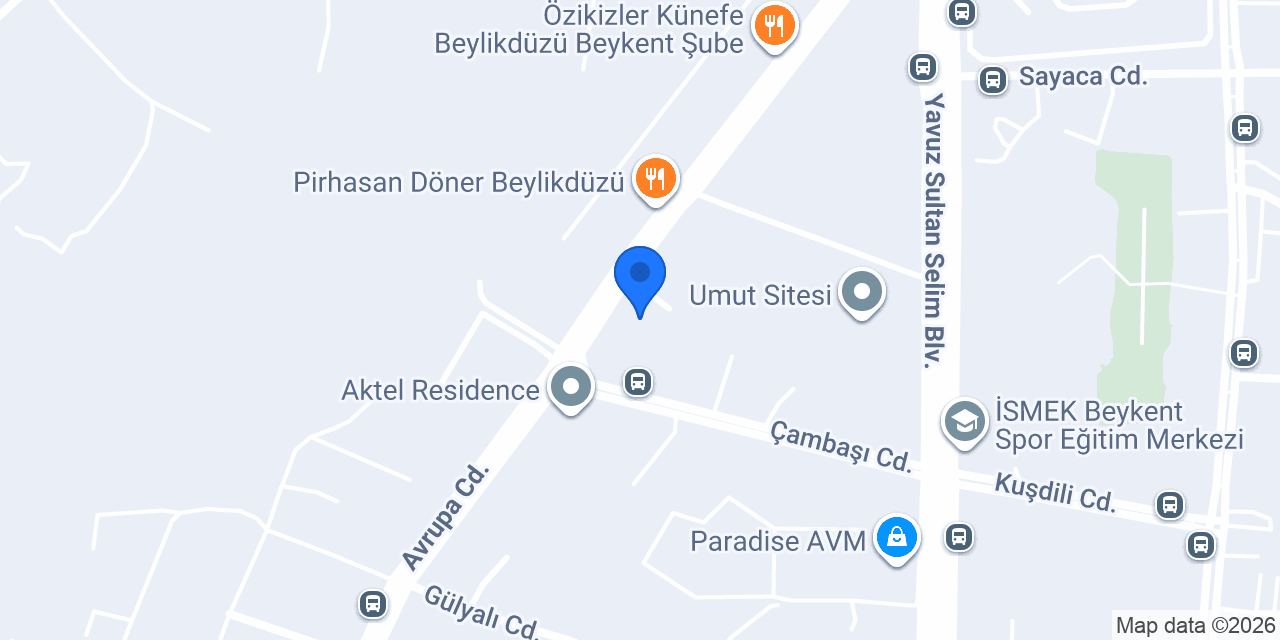 Altan İnşaat konumu