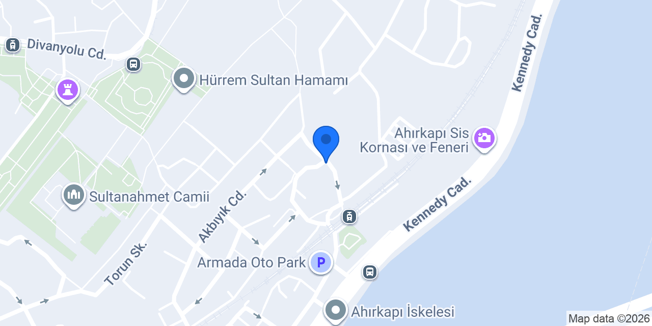 Seaway Hotel İstanbul konumu