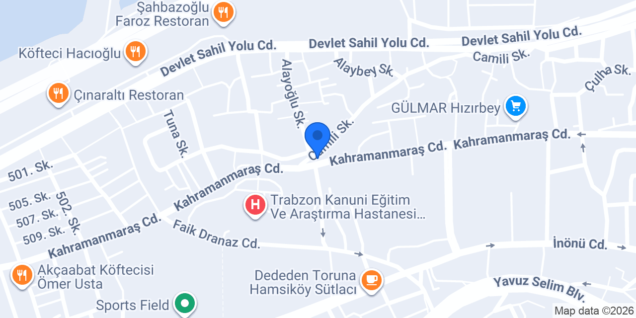 Yeni Çağlayan Eczanesi konumu